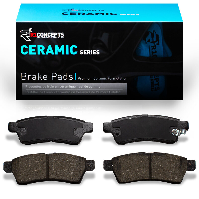 Picture of R1 05-25 Nissan Frontier Rear R1 Ceramic Brake Pads