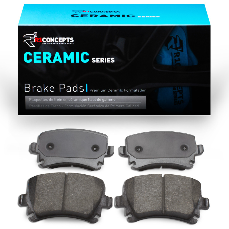 Picture of R1 00-21 Audi A4 Quattro Rear R1 Ceramic Brake Pads