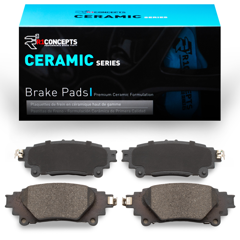 Picture of R1 13-20 Lexus IS300 Rear R1 Ceramic Brake Pads