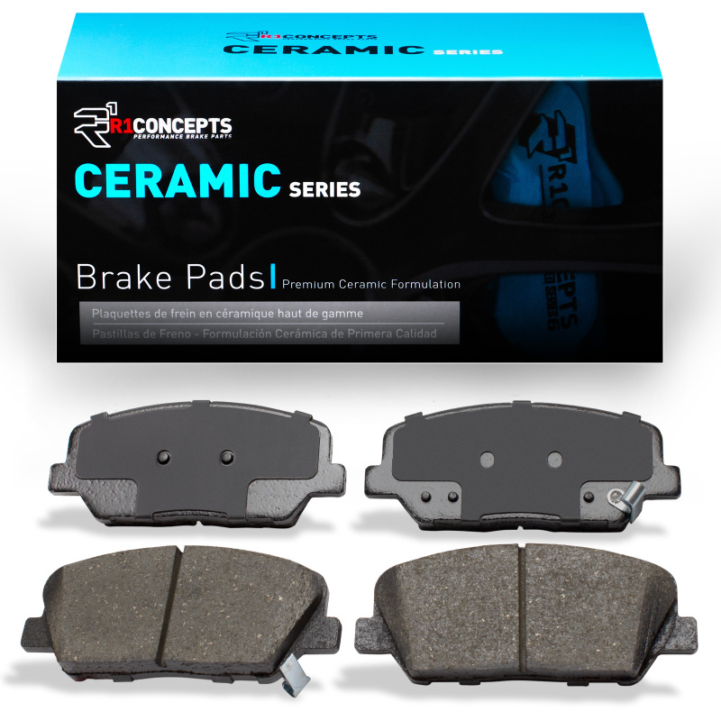 Picture of R1 10-16 Hyundai Genesis Coupe Front R1 Ceramic Brake Pads