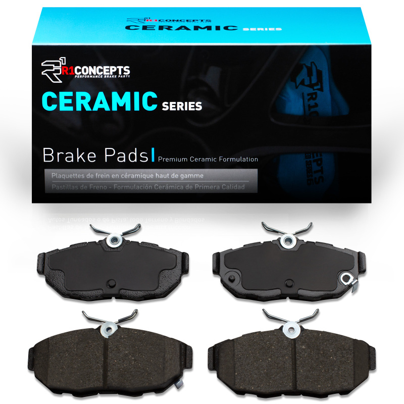 Picture of R1 05-14 Ford Mustang Rear R1 Ceramic Brake Pads