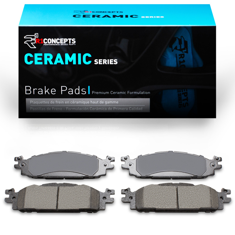 Picture of R1 09-19 Ford Taurus (Excl SHO) Front R1 Ceramic Brake Pads