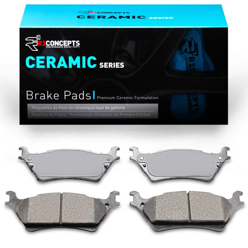 Picture of R1 12-20 Ford F-150 RWD Rear R1 Ceramic Brake Pads