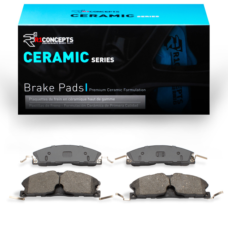 Picture of R1 13-19 Ford Police Interceptor Sedan Front R1 Ceramic Brake Pads