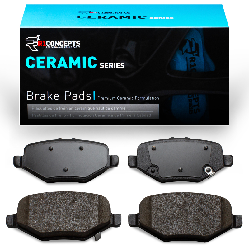 Picture of R1 13-19 Ford Taurus SHO Rear R1 Ceramic Brake Pads