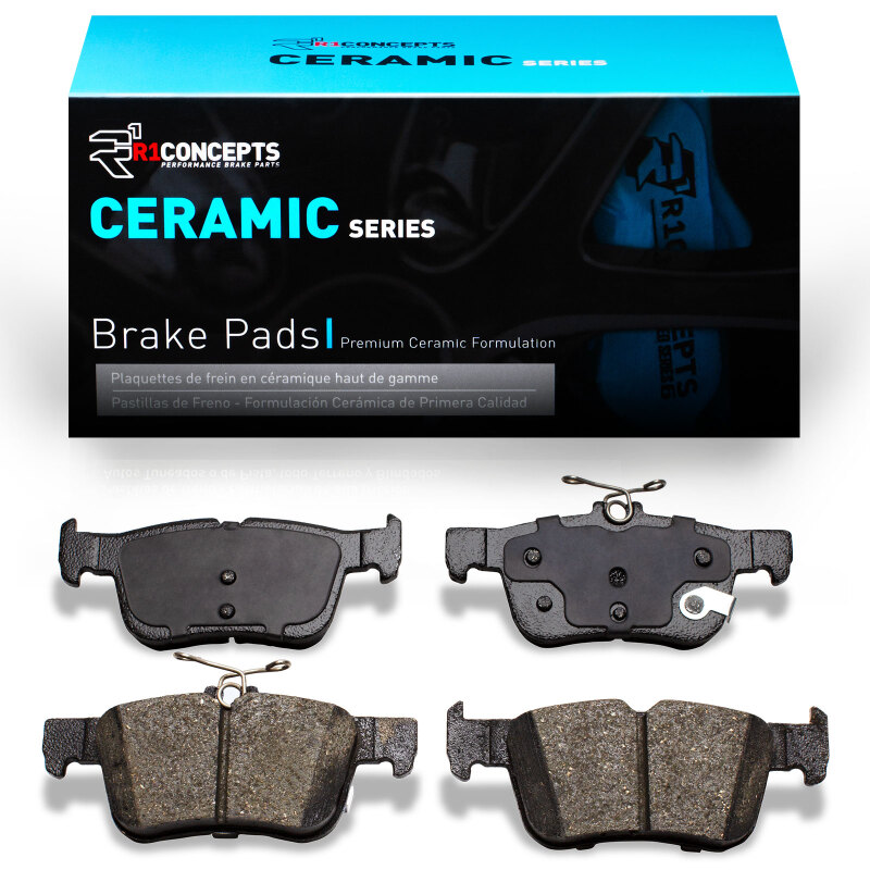 Picture of R1 13-24 Ford Edge Rear R1 Ceramic Brake Pads
