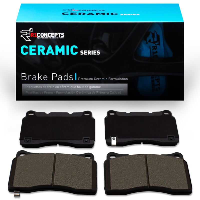 Picture of R1 10-16 Hyundai Genesis Coupe Front R1 Ceramic Brake Pads