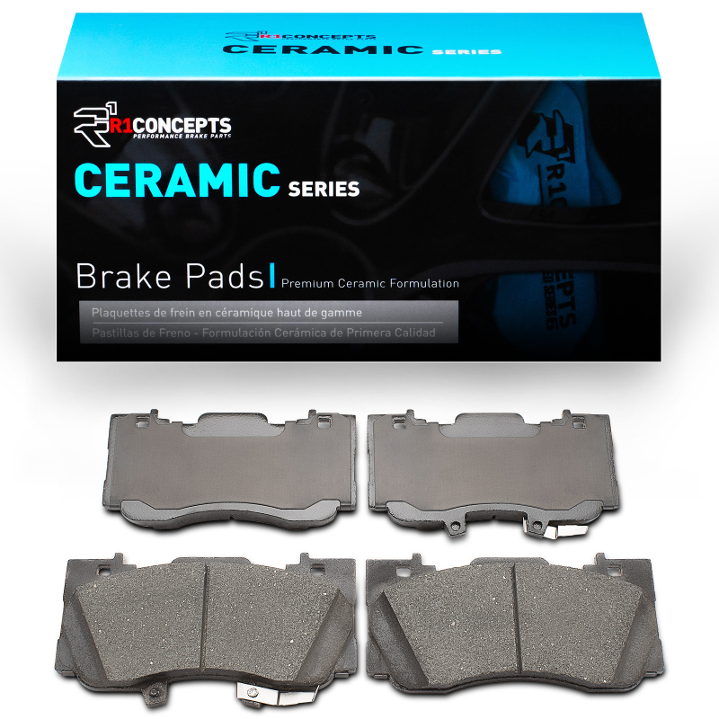 Picture of R1 15-23 Ford Mustang Front R1 Ceramic Brake Pads