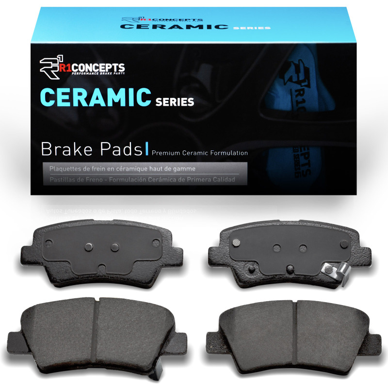 Picture of R1 12-24 Hyundai Veloster Rear R1 Ceramic Brake Pads