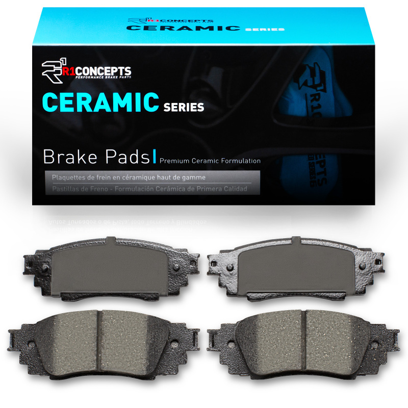 Picture of R1 16-25 Lexus RX450hL Rear R1 Ceramic Brake Pads