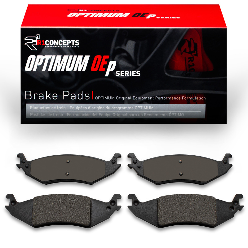 Picture of R1 04-06 Ford E-150 Club Wagon Rear R1 Optimum OE Brake Pads