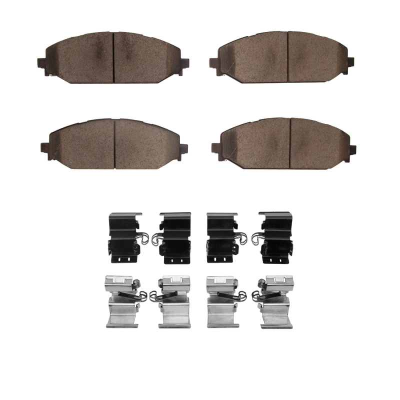 Picture of R1 19-25 Jeep Grand Wagoneer L Front Performance Off-Road/Tow Brake Brake Pads & Hardware Kit