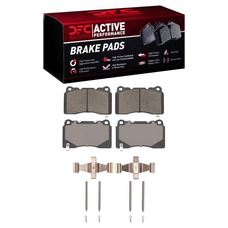 Picture of DFC 03-20 Subaru Impreza Front Active Performance Pads and Hardware Kit