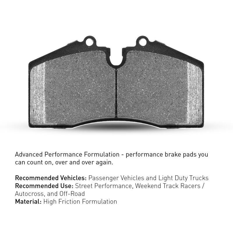 Picture of R1 93-04 Volvo V70 Front Performance Sport Pads & Hardware Kit