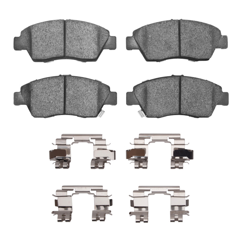 Picture of R1 93-97 Honda Civic DEL SOL Front Performance Sport Pads & Hardware Kit