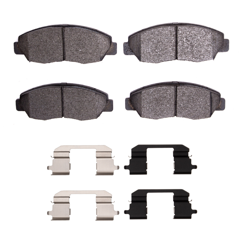Picture of R1 98-02 Honda Accord Coupe Front Performance Sport Pads & Hardware Kit
