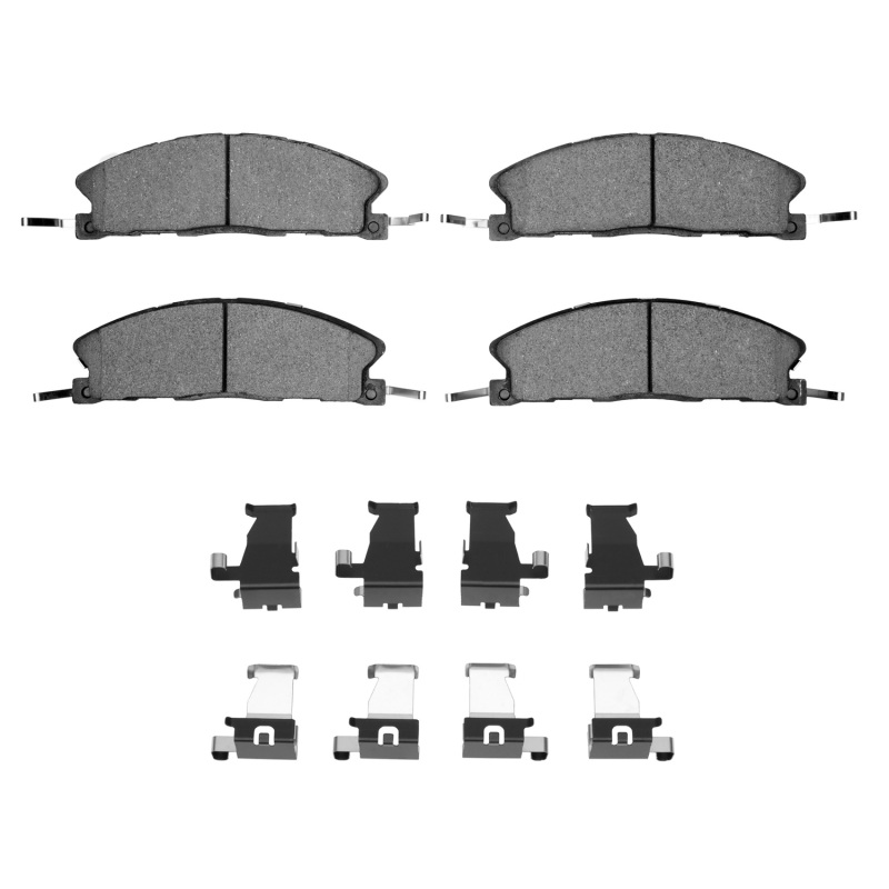 Picture of R1 13-19 Ford Taurus (Excl SHO) Front Super Duty Pads & Hardware Kit