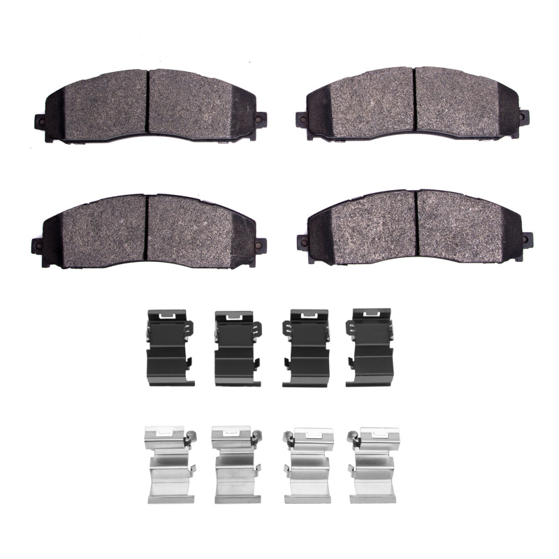 Picture of R1 11-22 Ford F-350 Super Duty 4WD Rear Semi Met Pads & Hardware Kit