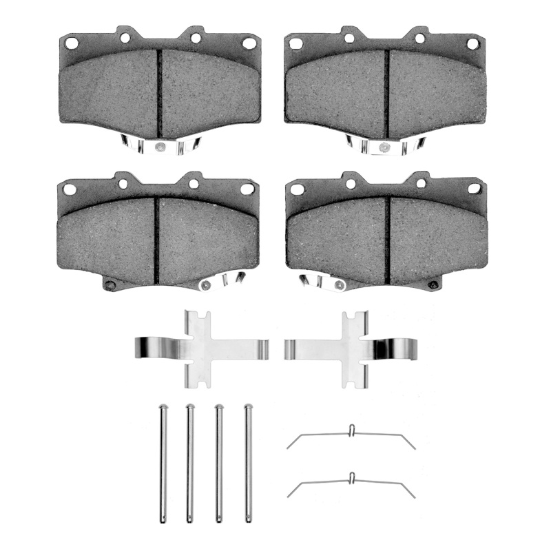 Picture of R1 91-98 Toyota 4Runner Front Performance Off-Road/Tow Brake Pads & Hardware Kit