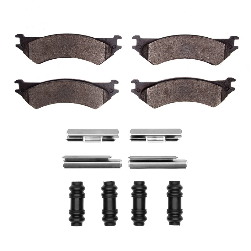 Picture of R1 99-07 Ford E-250 Econoline Rear Performance Off-Road/Tow Brake Pads & Hardware Kit