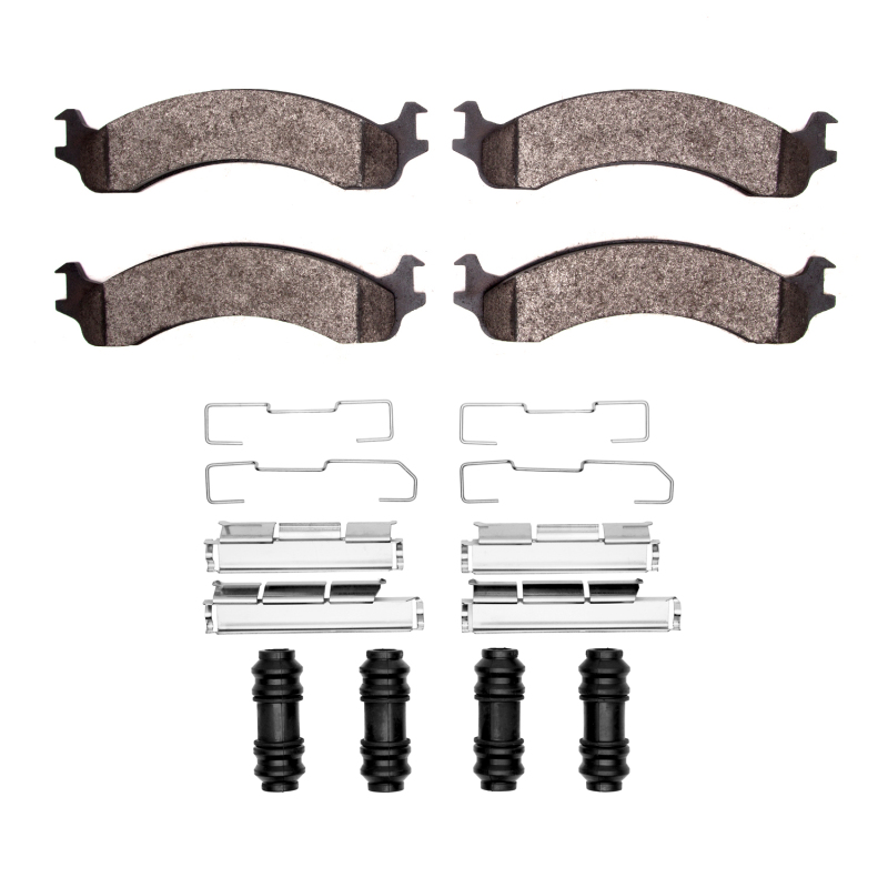 Picture of R1 00-02 Dodge Ram 2500 Front Performance Off-Road/Tow Brake Pads & Hardware Kit
