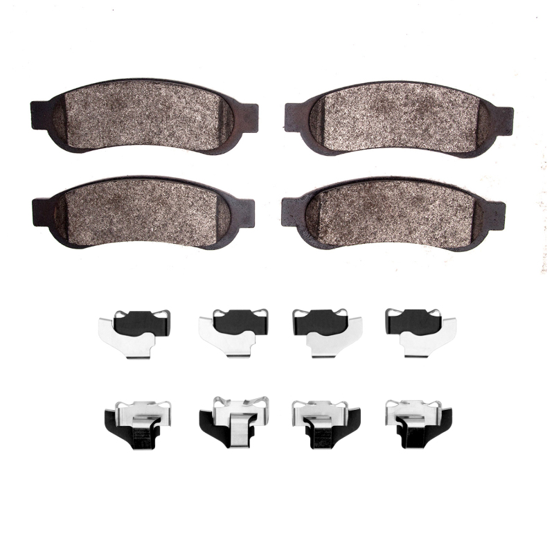 Picture of R1 10-12 Ford F-250 4WD (Super Duty) Rear Performance Off-Road/Tow Brake Pads & Hardware Kit