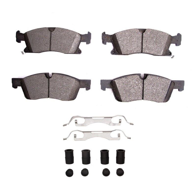 Picture of R1 11-22 Dodge Durango Front Performance Off-Road/Tow Brake Pads & Hardware Kit