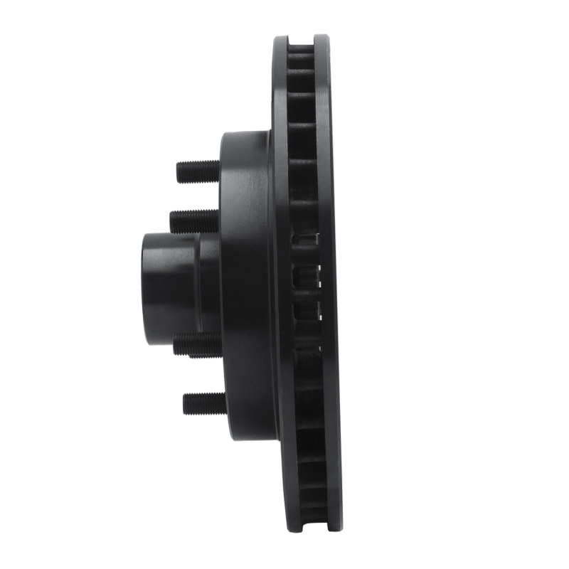 Picture of R1 94-02 Chevrolet C2500 Front Left Drilled & Slotted Black Brake Rotor
