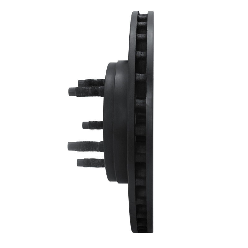Picture of R1 95-97 Ford Ranger (USA/Canada) Front Left Drilled & Slotted Black Brake Rotor