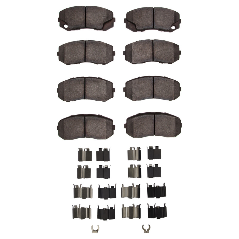 Picture of R1 05-11 Freightliner FL360 (Mexico) Front/Rear Ceramic Pads & Hardware Kit