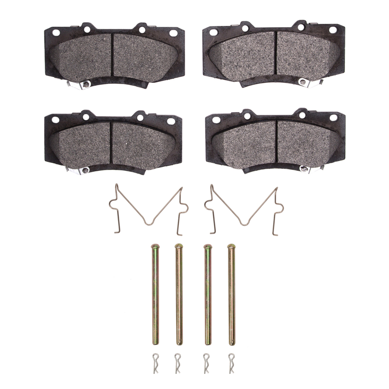 Picture of R1 13-15 Toyota Hilux (Mexico) Front Ceramic Pads & Hardware Kit