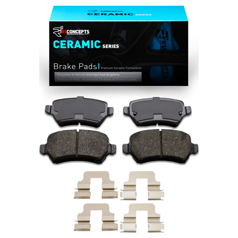Picture of R1 02-08 Chevrolet ASTRA (Mexico) Rear Ceramic Pads & Hardware Kit