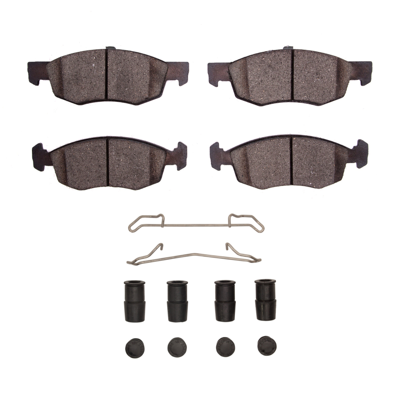 Picture of R1 15-18 Dodge Vision (Mexico) Front Ceramic Pads & Hardware Kit