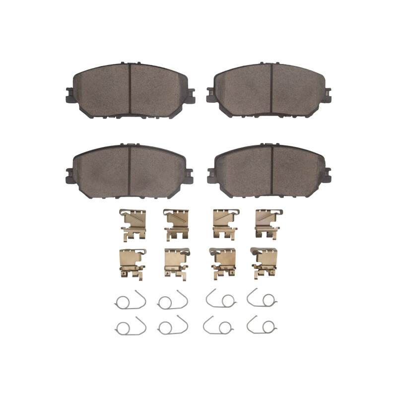 Picture of R1 21-25 Nissan X-Trail (Mexico) Front Ceramic Pads & Hardware Kit