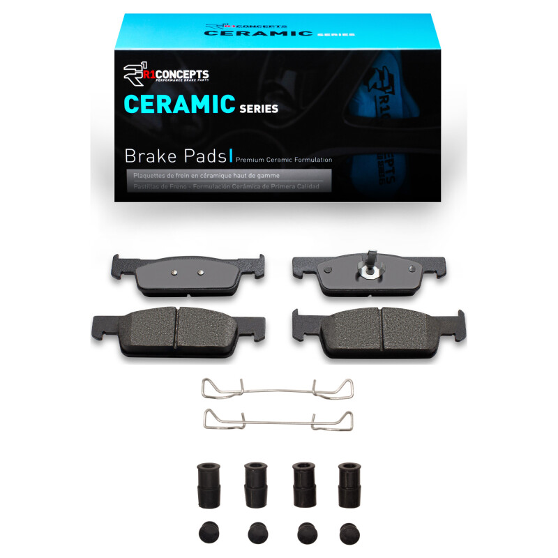 Picture of R1 15-17 Renault Logan (Mexico) Front Ceramic Pads & Hardware Kit