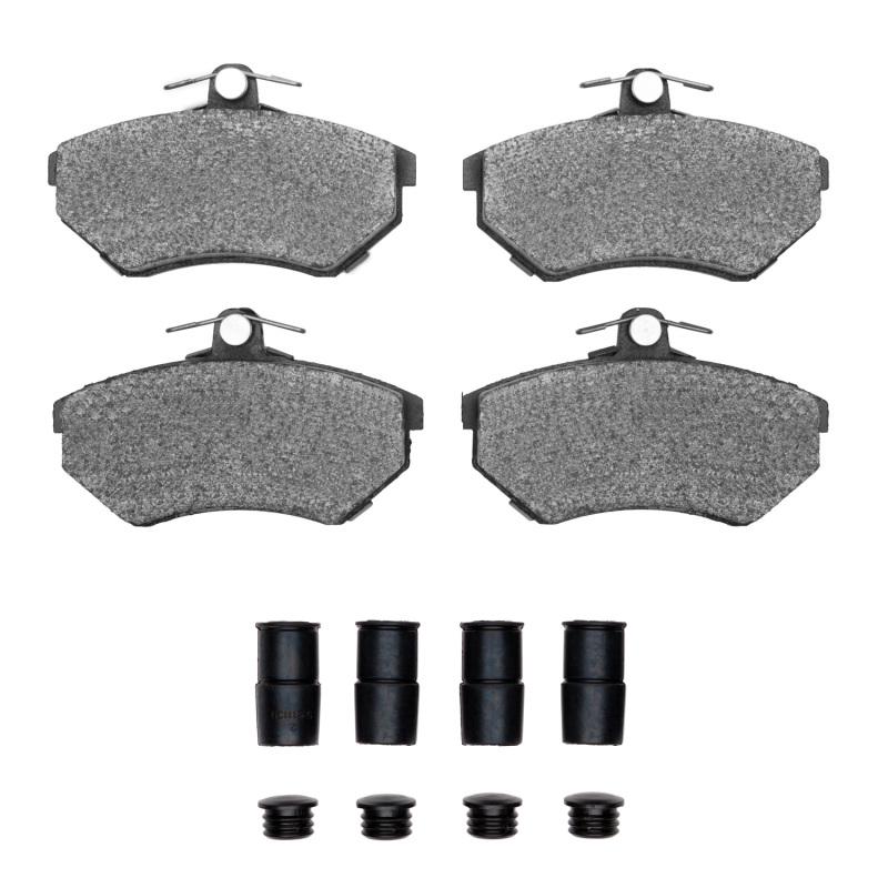 Picture of R1 88-92 Audi 90 Front Semi Met Pads & Hardware Kit
