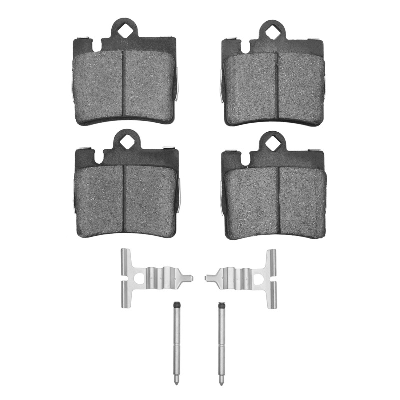 Picture of R1 00-03 Mercedes-Benz CL55 AMG Rear Semi Met Pads & Hardware Kit
