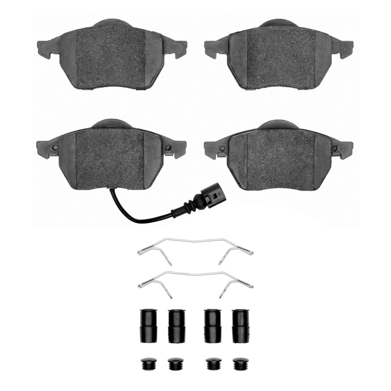 Picture of R1 99-10 Audi TT Quattro Front Semi Met Pads & Hardware Kit