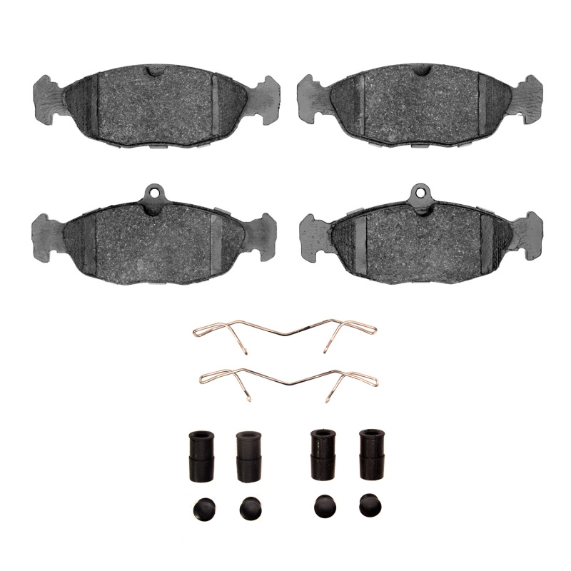 Picture of R1 95-99 Chevrolet TIGRA (Mexico) Front/Rear Semi Met Pads & Hardware Kit