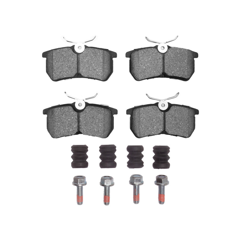 Picture of R1 01-19 Ford Fiesta (USA/Canada) Rear Semi Met Pads & Hardware Kit
