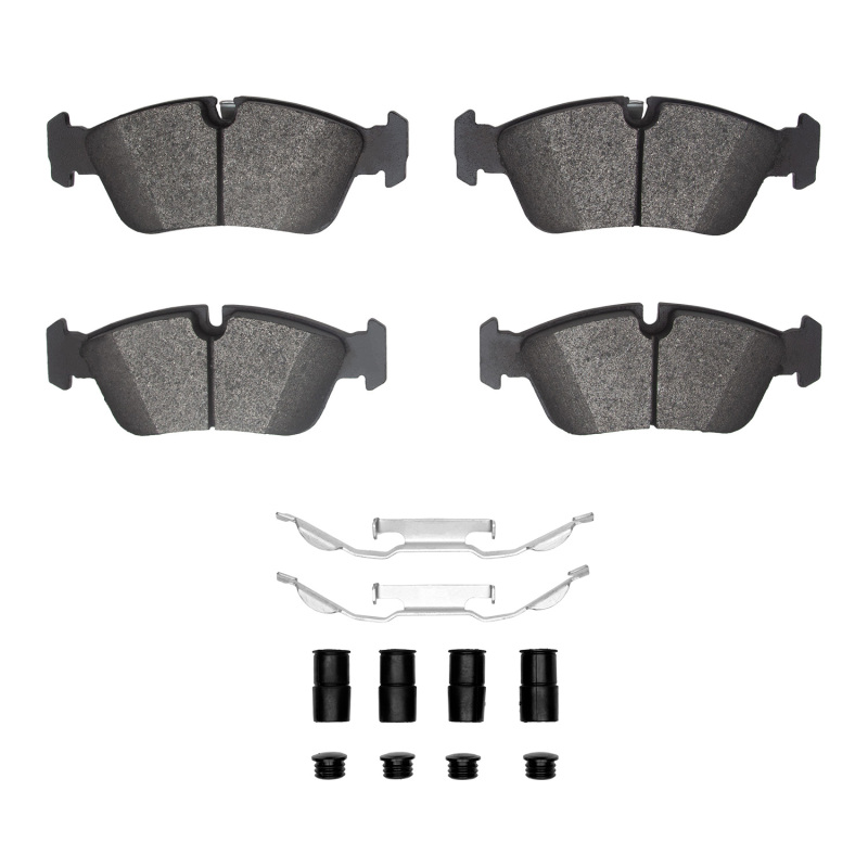 Picture of R1 05-06 BMW 120i (Mexico) Front Semi Met Pads & Hardware Kit