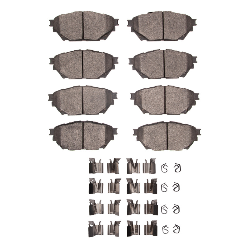 Picture of R1 12-20 Freightliner FL360 (Mexico) Front/Rear Semi Met Pads & Hardware Kit
