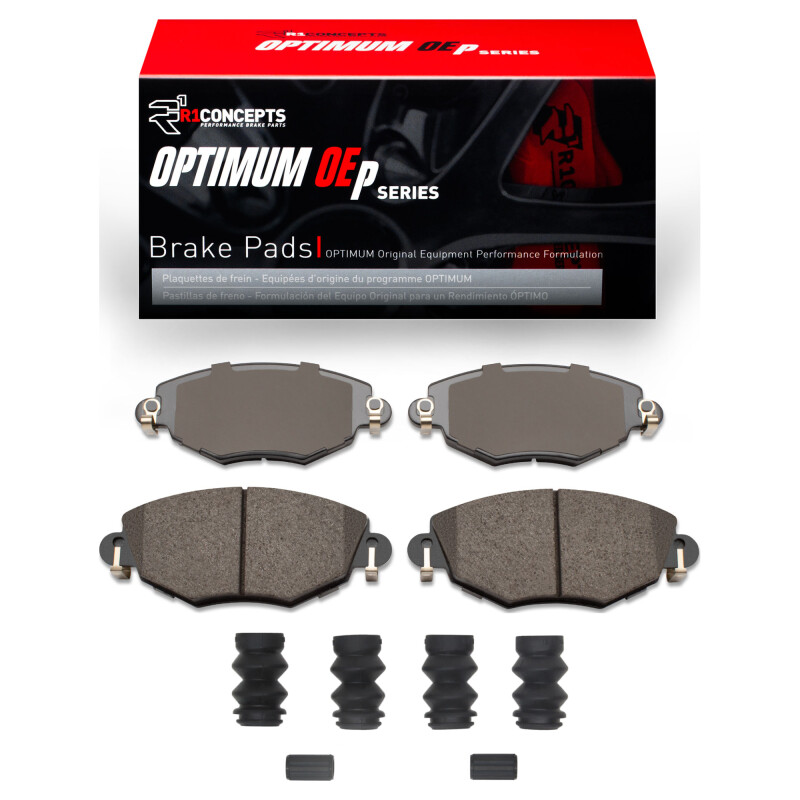 Picture of R1 01-08 Ford Mondeo (Mexico) Front Optimum OE Pads & Hardware Kit