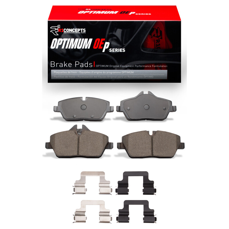 Picture of R1 06-24 BMW 120i (Mexico) Front Optimum OE Pads & Hardware Kit