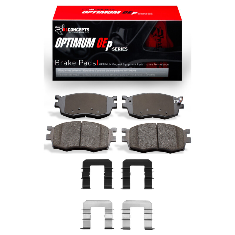 Picture of R1 06-12 Dodge ATTITUDE (Mexico) Front Optimum OE Pads & Hardware Kit