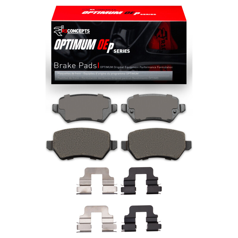 Picture of R1 02-08 Chevrolet Zafira (Mexico) Rear Optimum OE Pads & Hardware Kit