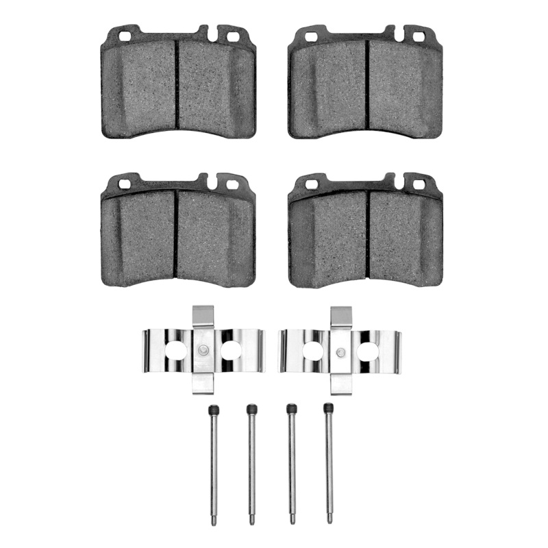 Picture of R1 90-02 Mercedes-Benz E320 Front Euro Ceramic Brake Pads and Hardware Kit