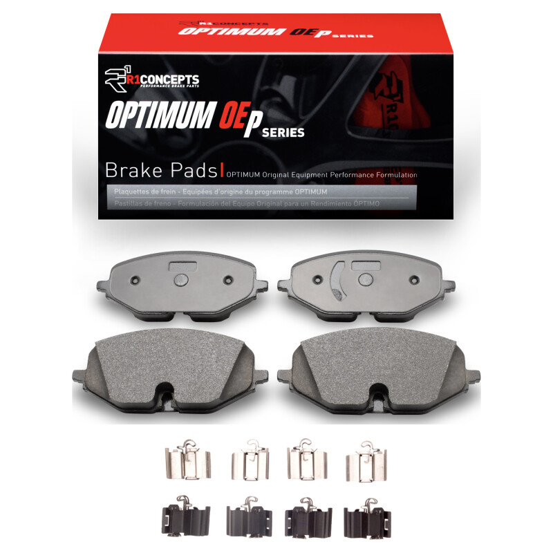Picture of R1 22-23 Audi A3 (Mexico) Front Optimum OE Pads & Hardware Kit
