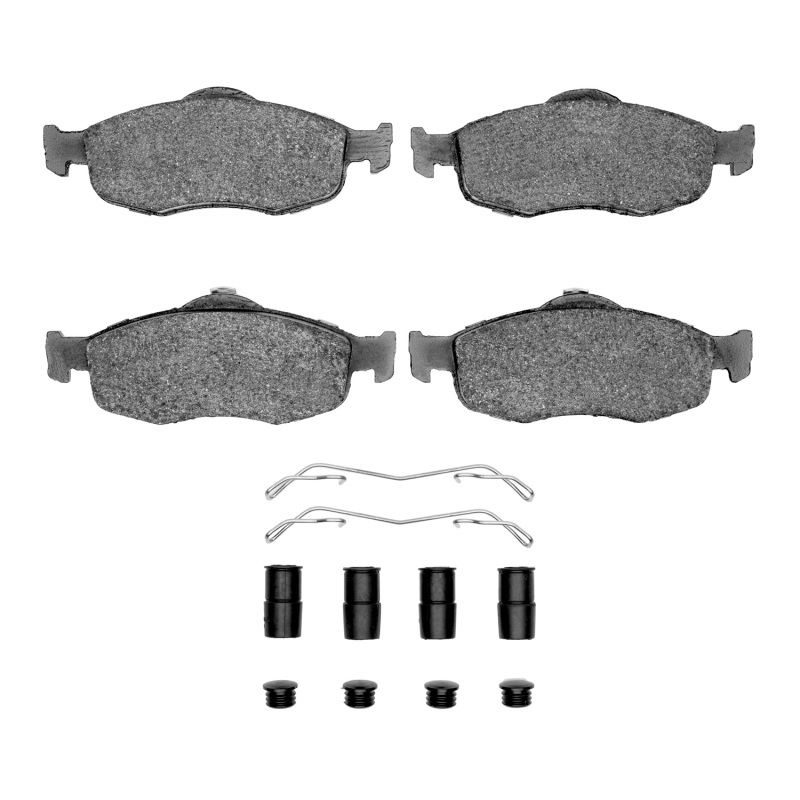 Picture of R1 95-04 Mercury Cougar Front Euro Ceramic Brake Pads and Hardware Kit