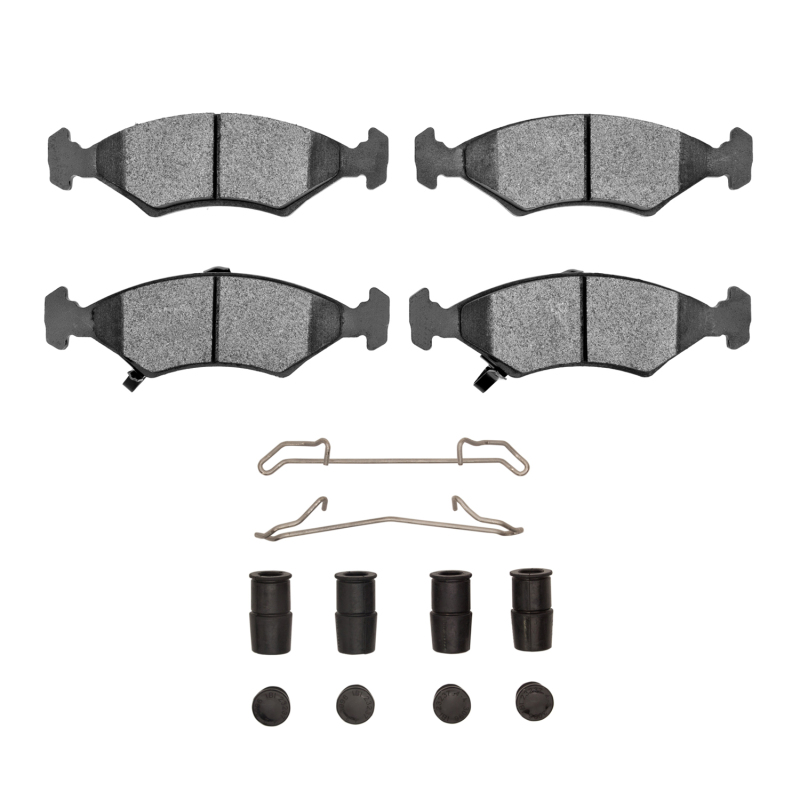 Picture of R1 94-00 Kia Sephia Front Euro Ceramic Brake Pads and Hardware Kit